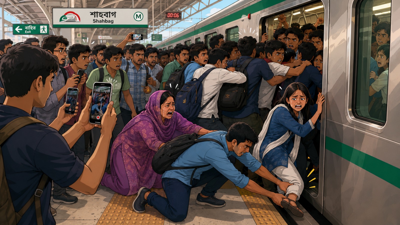  কী ঘটতে পারত তা মেয়েটির তখনো বোধগম্য হয়নি