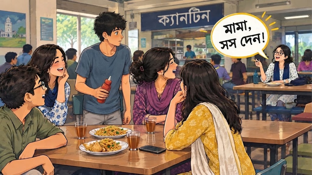 মামা, সস দেন 
