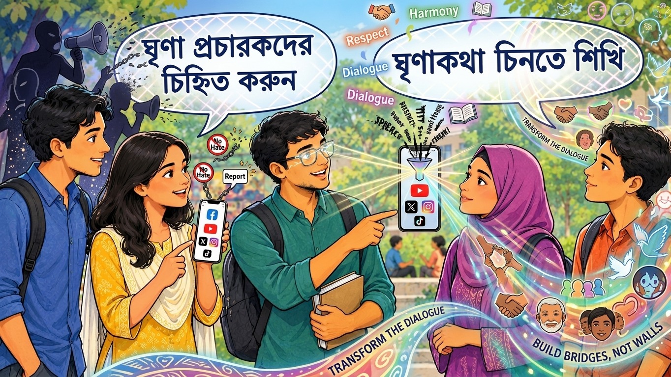 ঘৃণাকথা ঠেকাতে হলে
