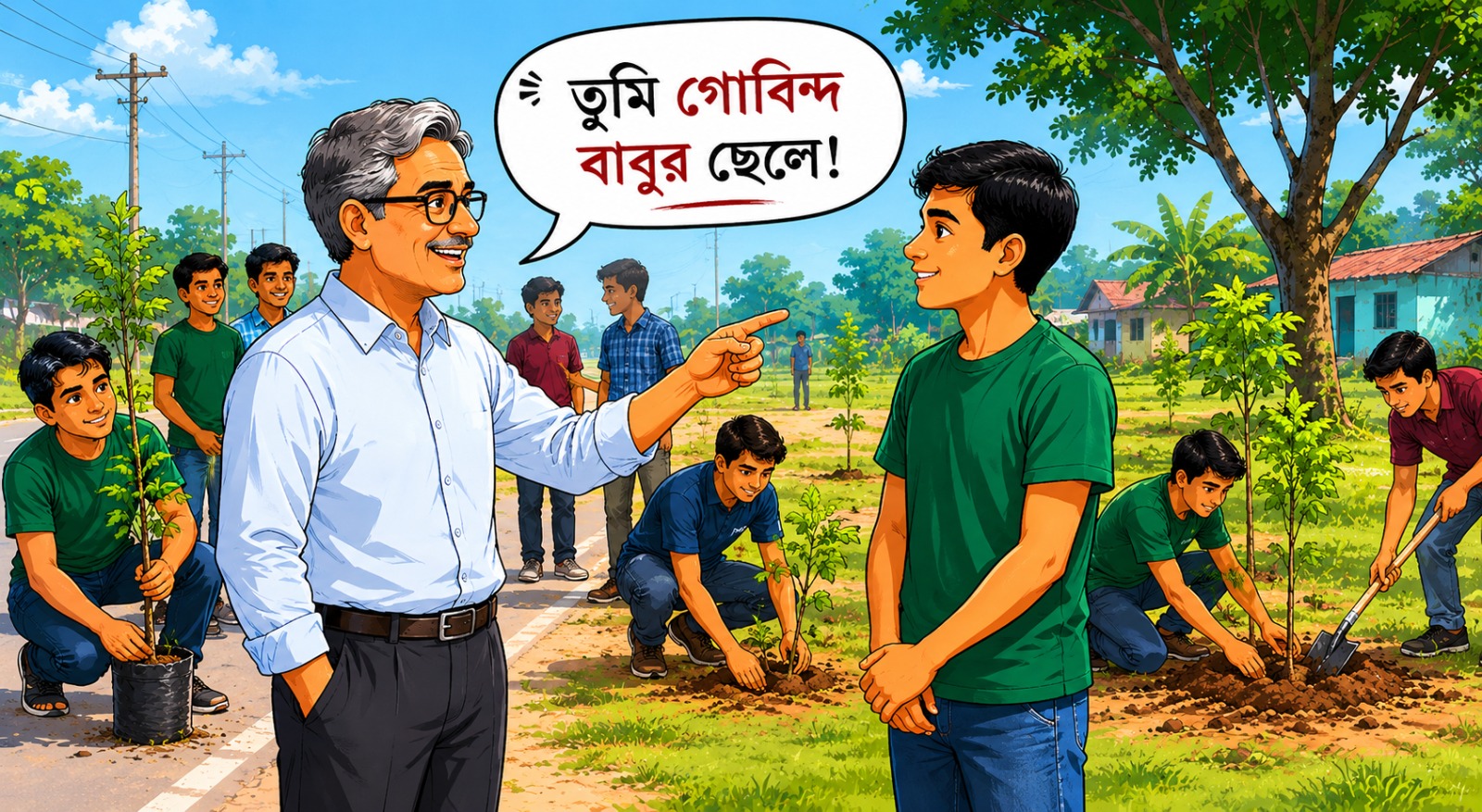 এর আগে আমার নিরক্ষর মৎস্যজীবী বাবাকে কেউ "বাবু" ডাকেনি 