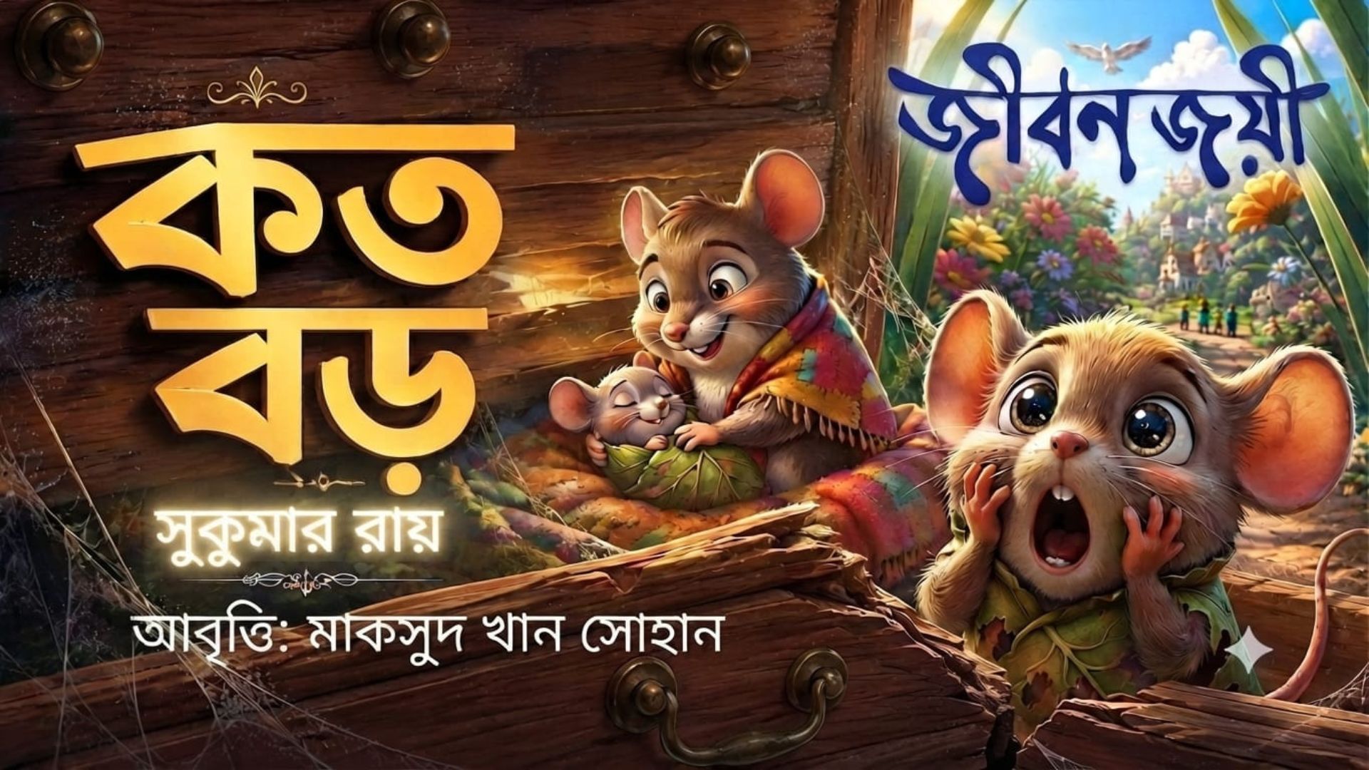 কত বড় - সুকুমার রায় (আবৃত্তি)